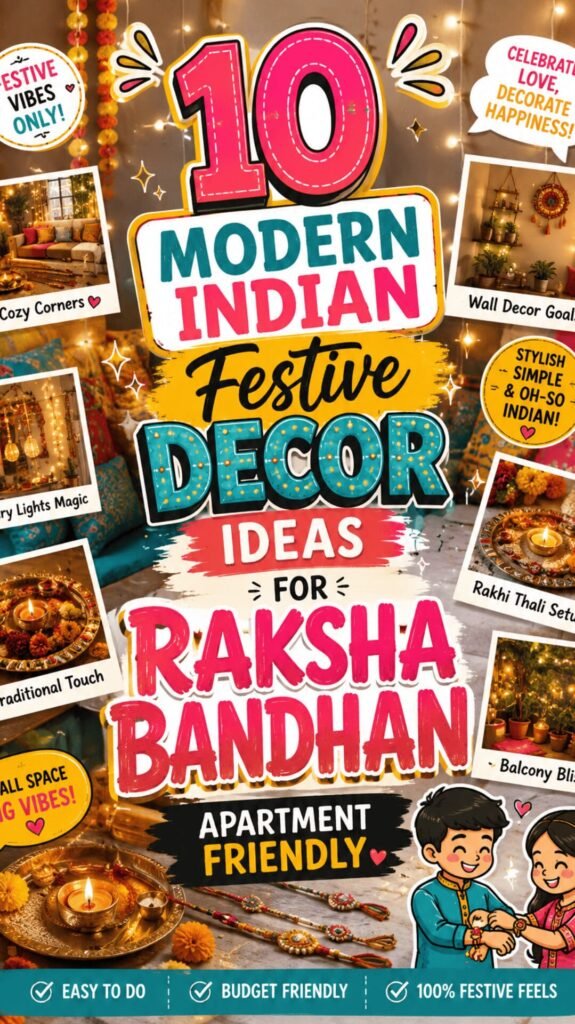  10 modern indian festive Decor Ideas 