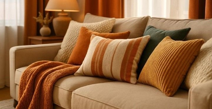 Cozy Throw Blankets & Pillows