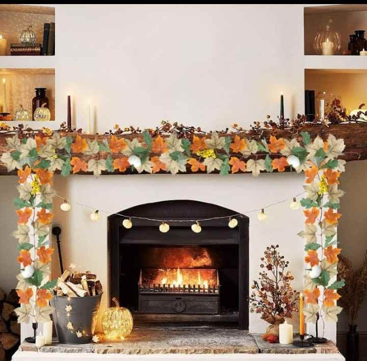 Faux Leaves & Garland Styling