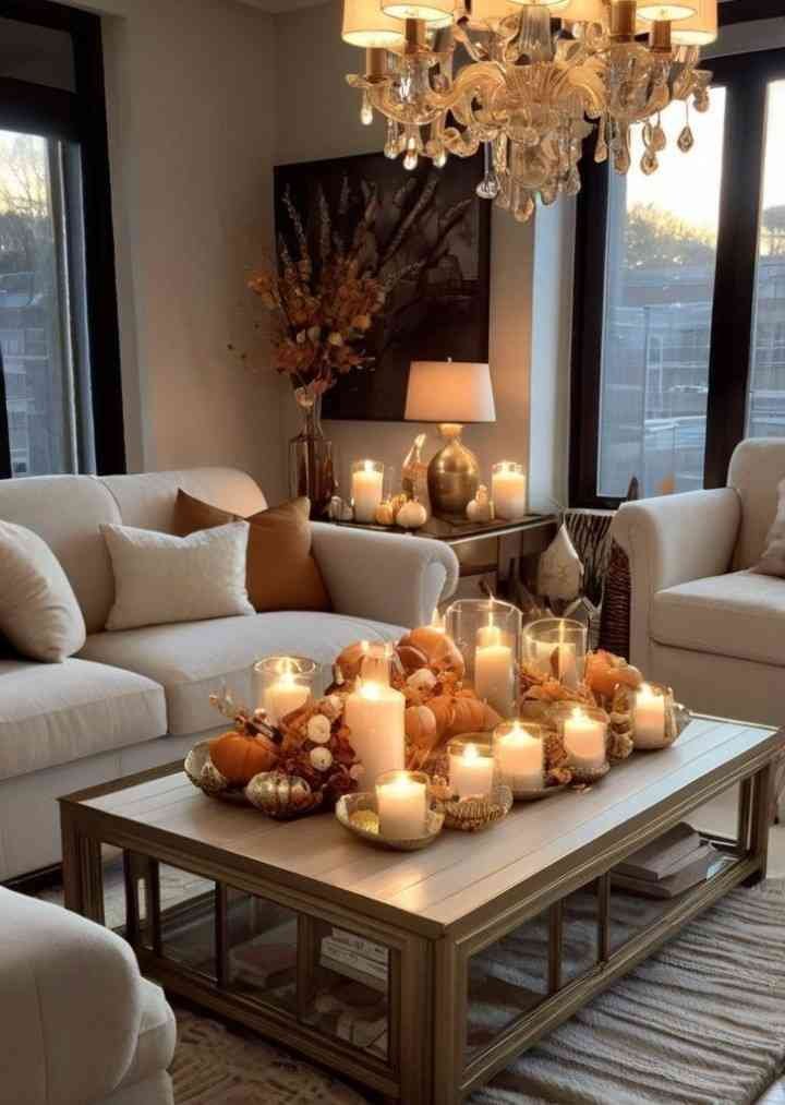 Elegant Luxury Fall Living Room