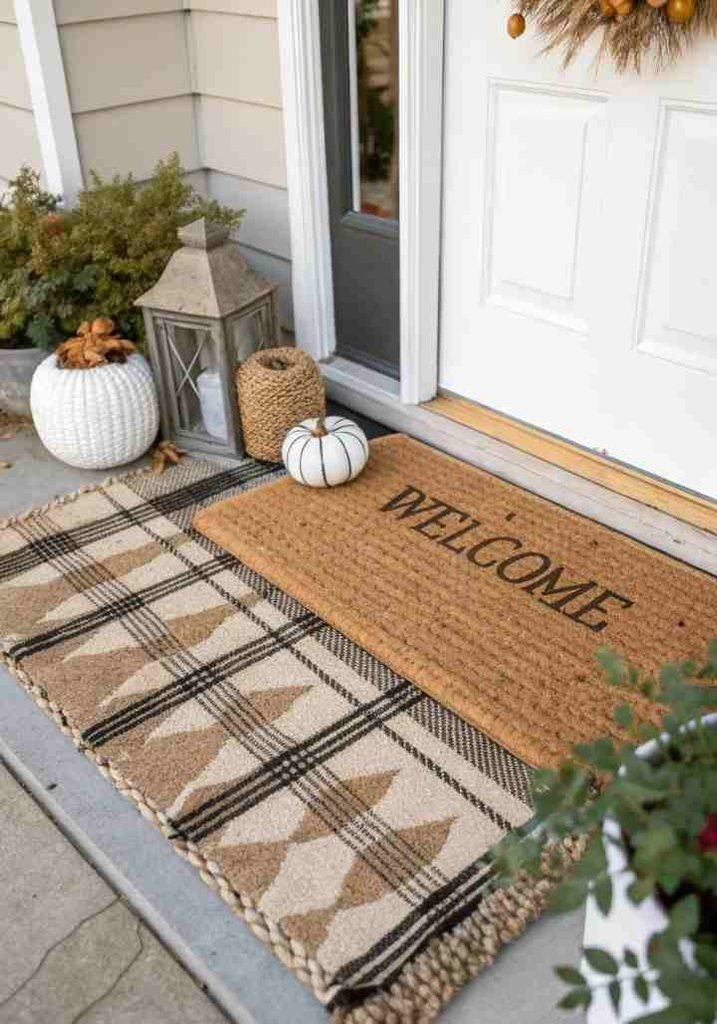 Layered Welcome Mats
