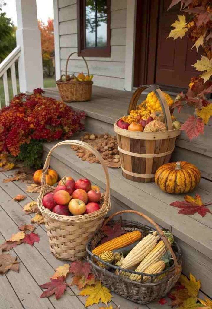 Harvest -Themed Porch
