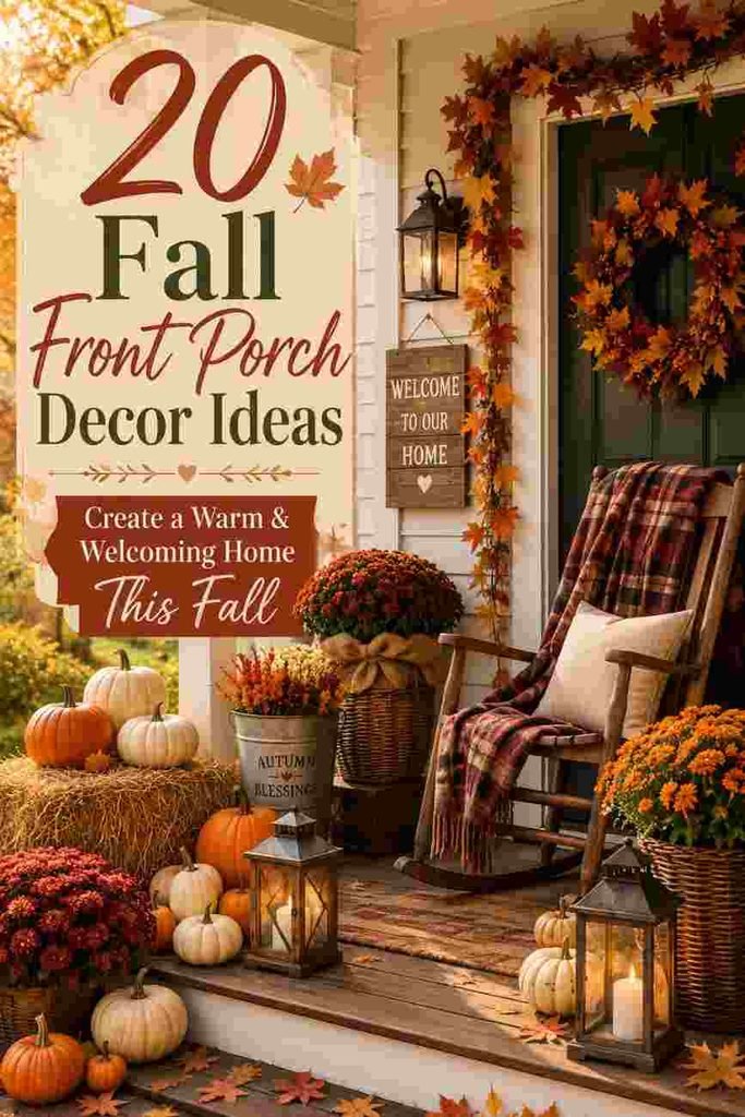 Fall Front Porch Decor
