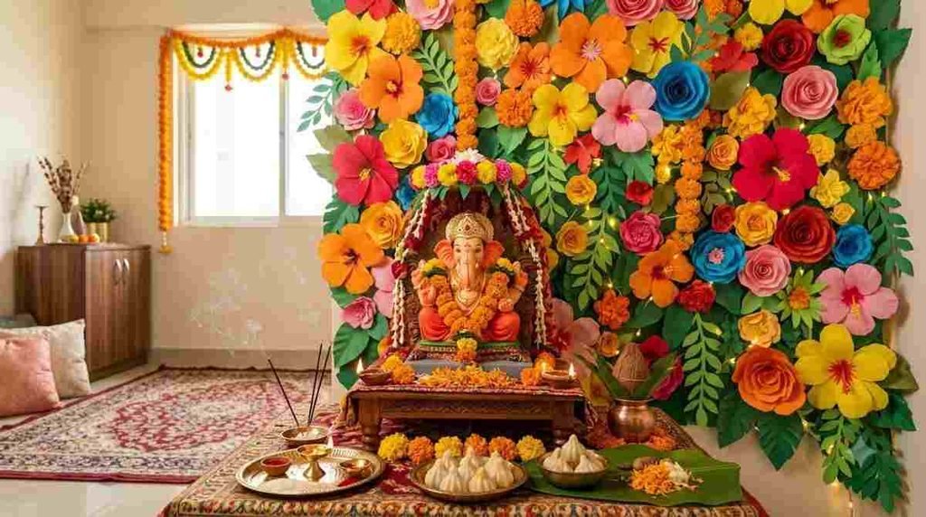 DIY Flower Mandap