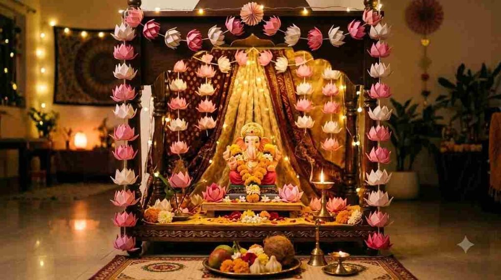 Origami Lotus Mandap