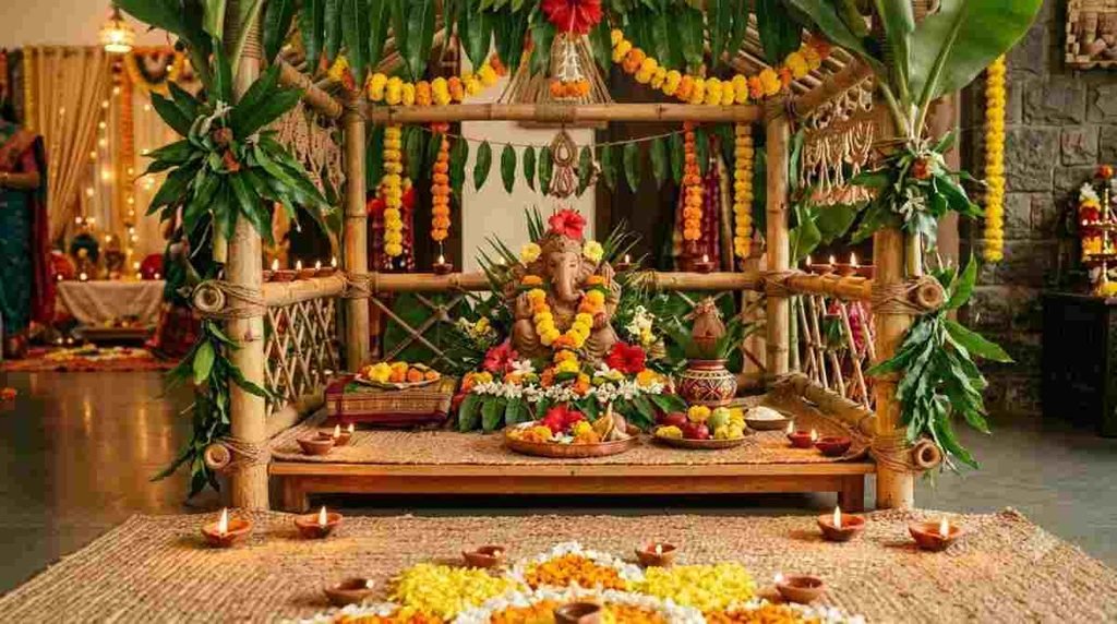 Bamboo Eco - Friendly Mandap