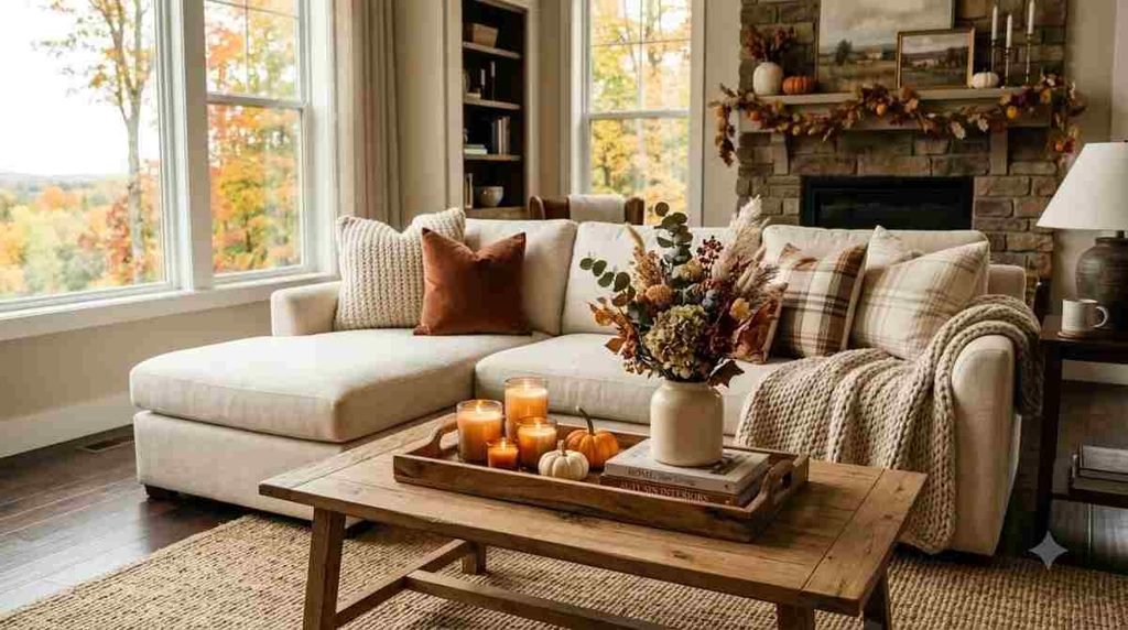 Autumn Coffee Table Styling