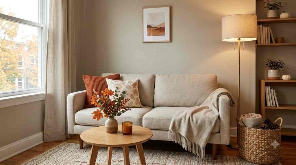 Small Apartment Fall Living Room