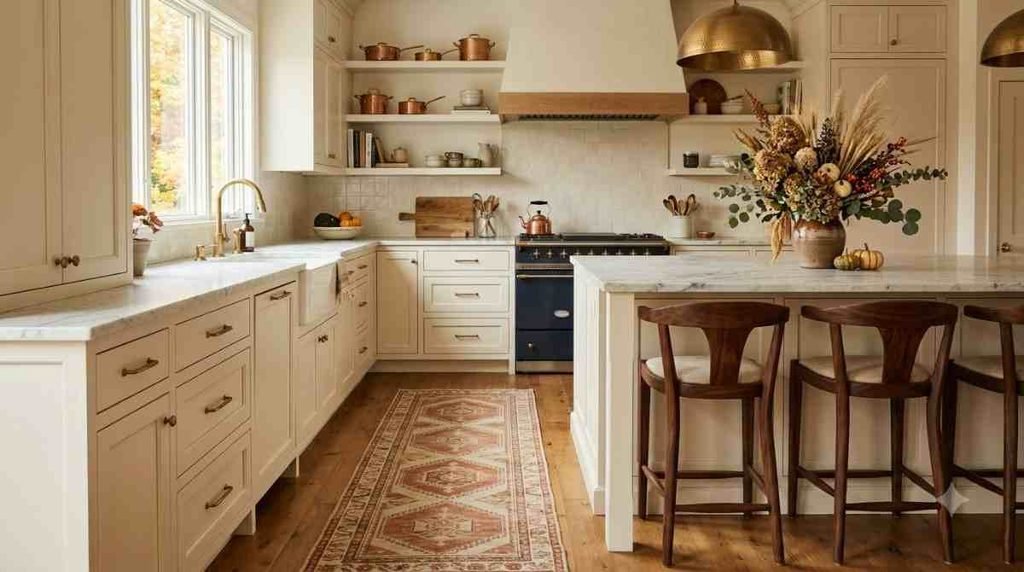 Add a Cozy Fall Kitchen Runner