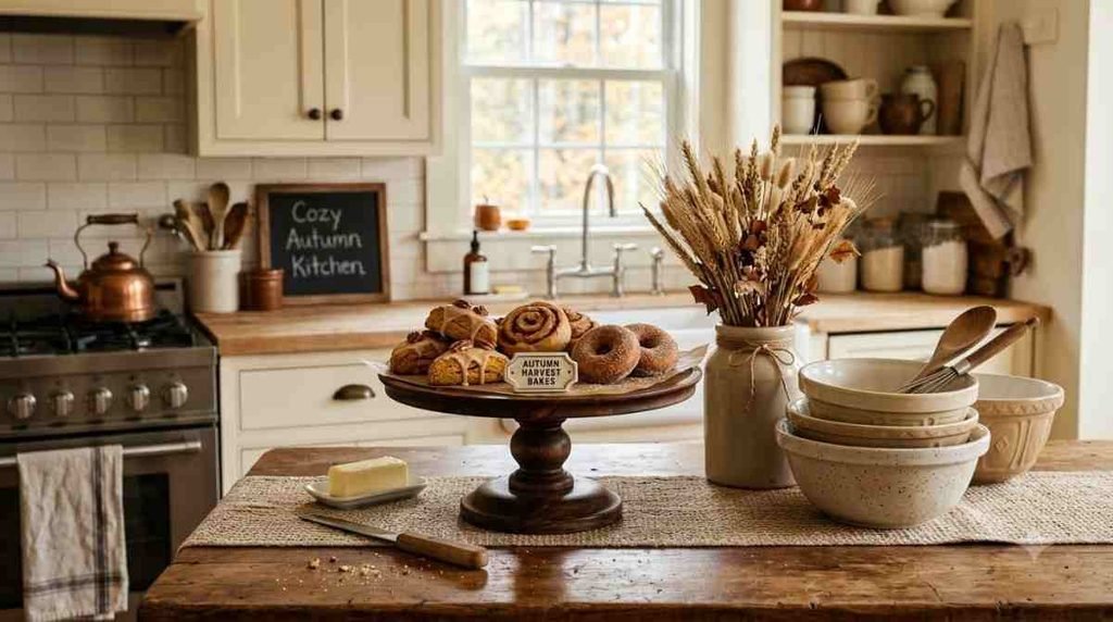 Create a Rustic Fall Baking Station