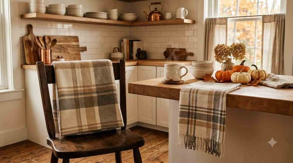 Bring in Plaid for a Classic Autumn Feel