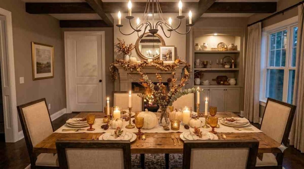 Use Candles for a cozy Evening Glow