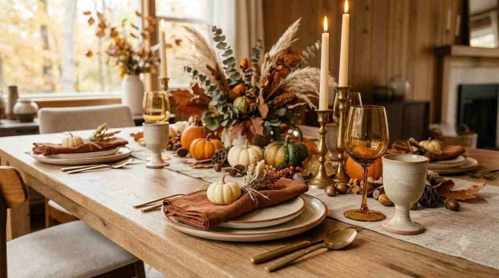Style the Table With Earthy Fall Colors