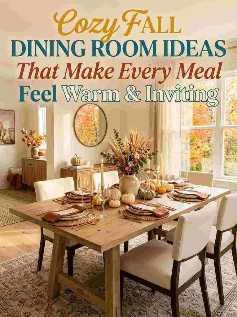 Fall Dining Room Ideas