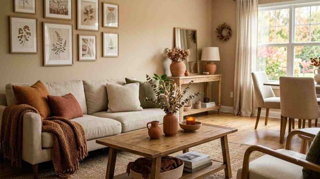 Introduce Muted Terracotta Accents