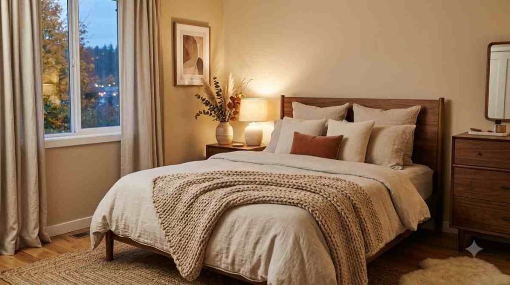 Add an Autumn - Inspired Bedroom Layer