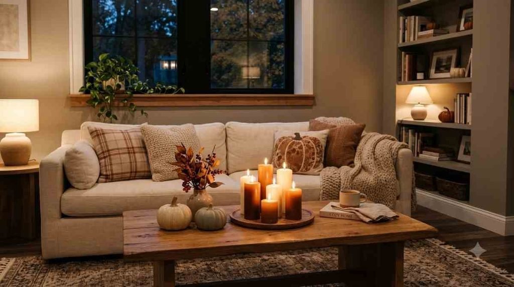 Use Candles for a Softer Fall Glow