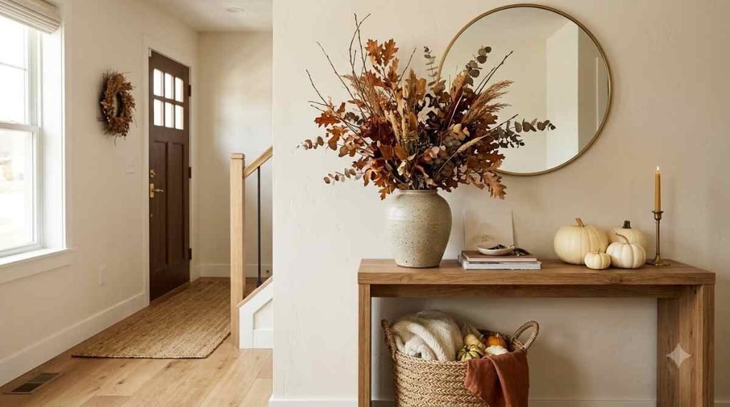 Decorate with dried Autumn Branches