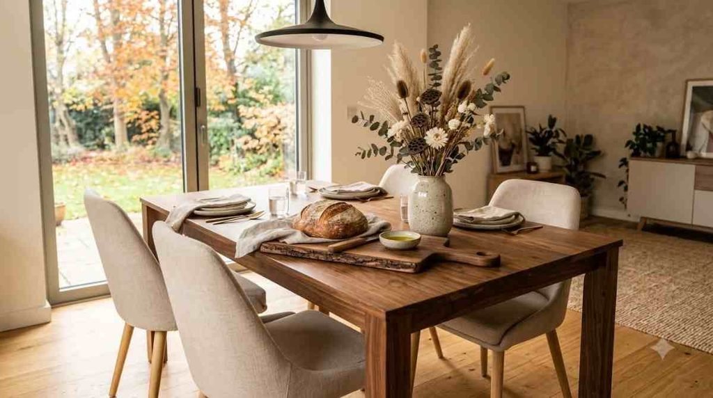 Bring in Warm Wood Accents