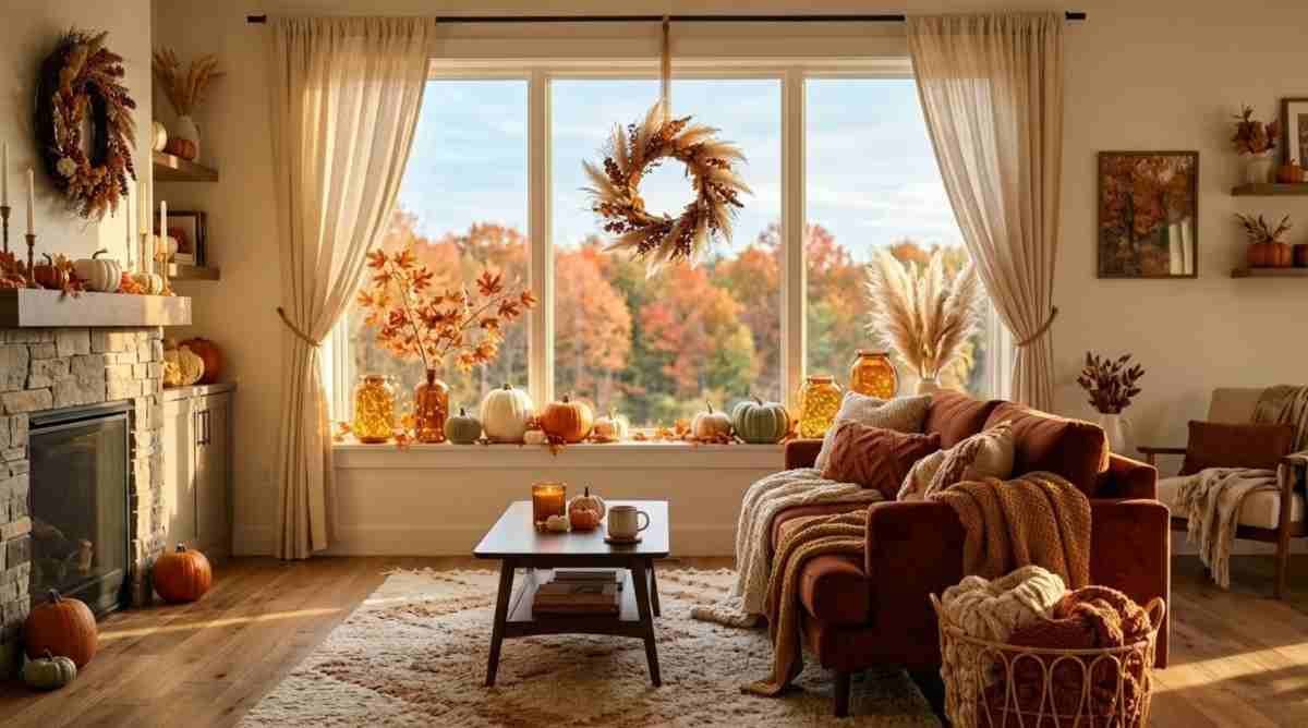 Fall Window Decor Ideas