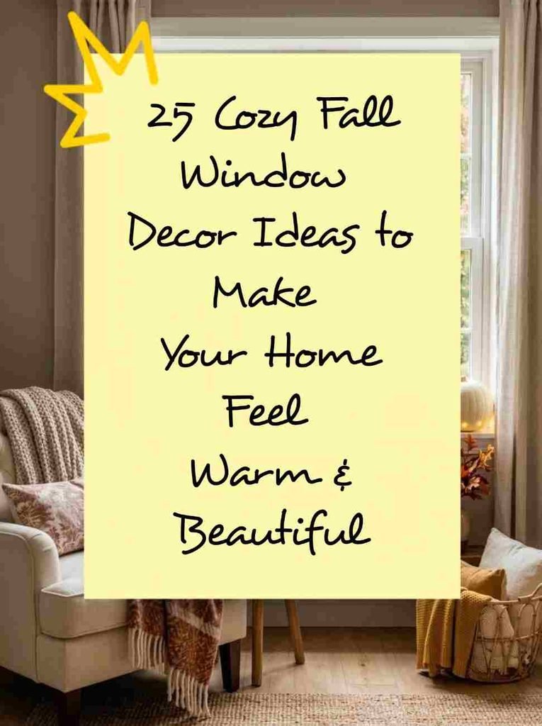 Fall Window Decor Ideas