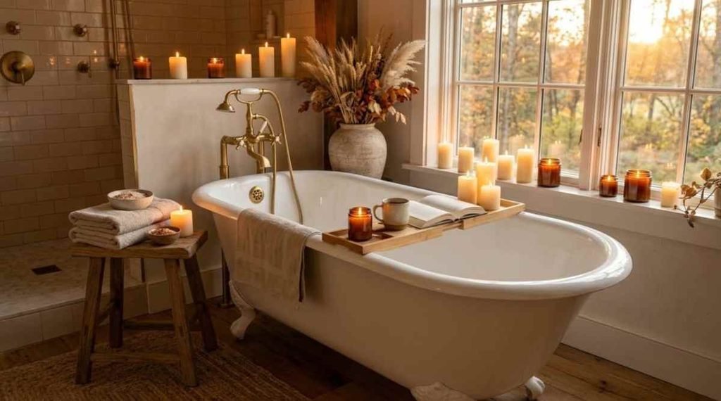 Decorate with Cozy Autumn Scented Candles