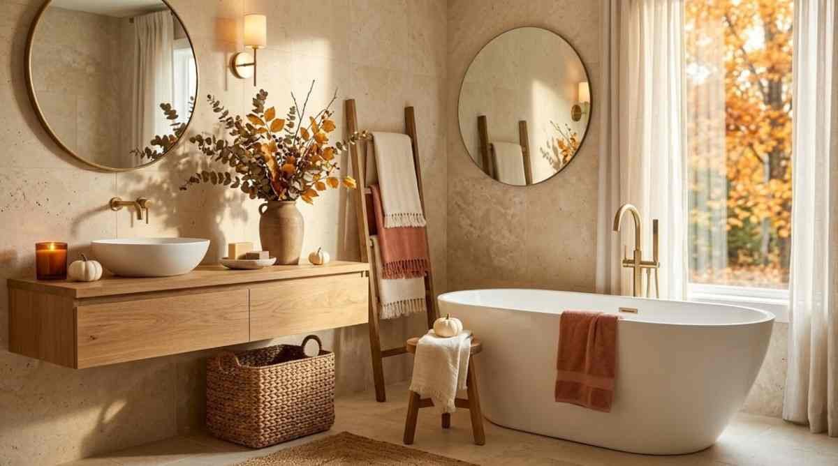 Fall Bathroom Decore Ideas