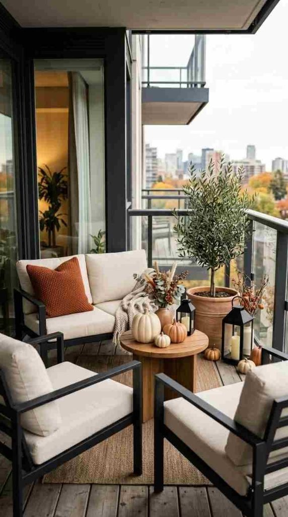 Modern Minimal Fall Balcony