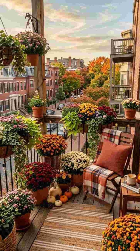 Autumn Flower Balcony