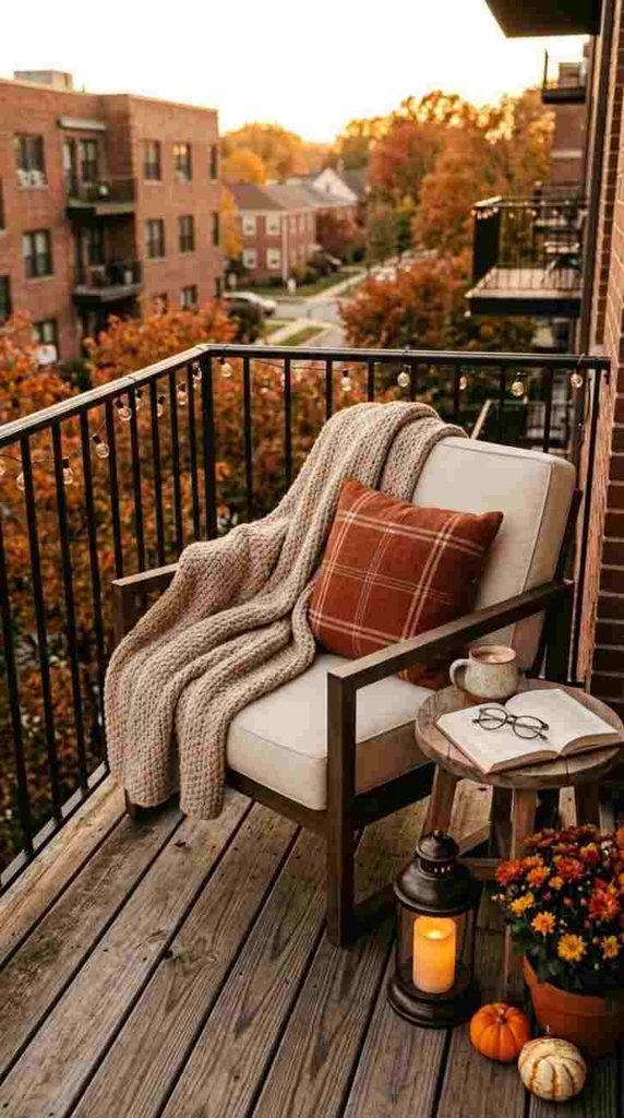 Cozy Fall Reading Corner