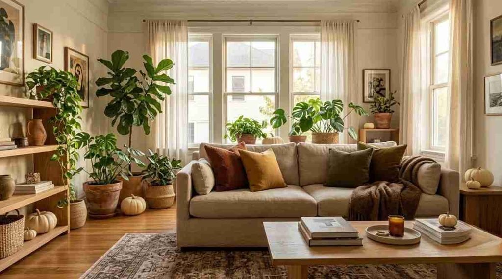 Mix Fall Colors With Your Everyday Greenery