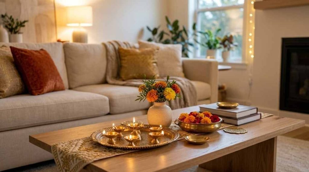 Diwali Coffee Table Styling