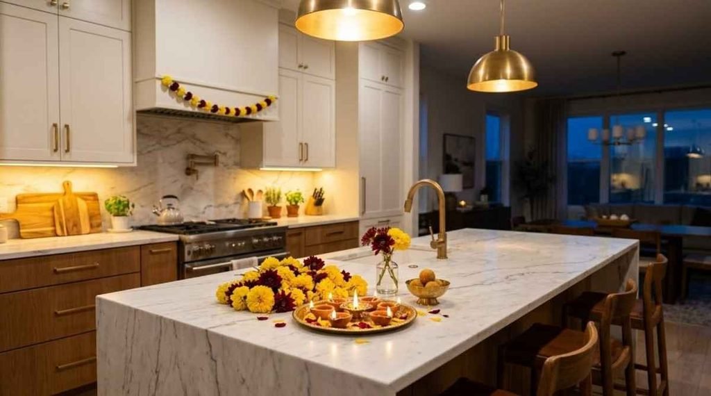 Luxe Diwali Kitchen Decor