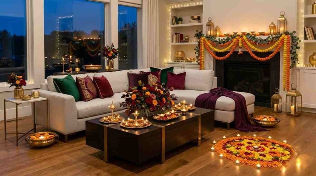 Jewel - Tone Diwali Decorating