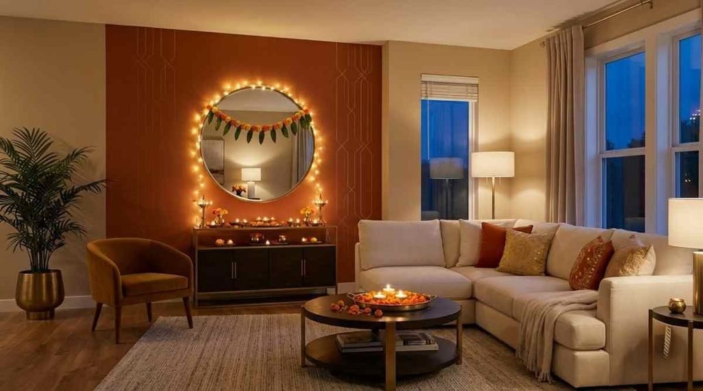 Add a Festive Diwali Accent Wall