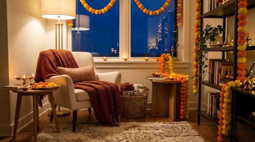 Create a Cozy Diwali Reading Corner