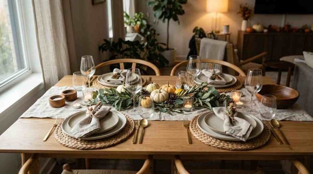 Small Thanksgiving Table for Four